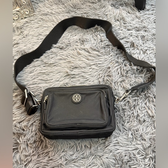 Tory Burch Other - ⭐️Tory Burch Black Nylon Crossbody Bag